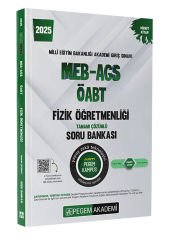 Pegem 2025 ÖABT Fizik Öğretmenliği Soru Bankası Çözümlü Pegem Akademi Yayınları