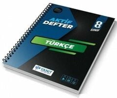 Yanıt Yayınları 8. Sınıf LGS Türkçe Aktif Defter