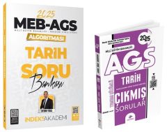 İndeks + Dizgi 2025 MEB-AGS Algoritması Tarih Soru Bankası + Çıkmış Sorular 2 li Set - Aydın Yüce