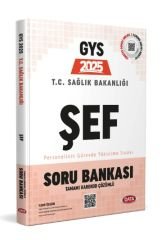 Data Yayınları 2025 GYS T.C. Sağlık Bakanlığı Şef Soru Bankası
