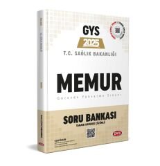 Data Yayınları T.C. Sağlık Bakanlığı Memur VHKİ GYS Soru Bankası Karekod Çözümlü