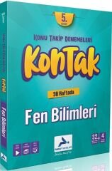 Paraf Yayınları 5. Sınıf Fen Bilimleri Kontak Denemeleri
