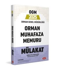 Data Yayınları Tarım ve Orman Bakanlığı Orman Muhafaza Memuru Sözlü ve Uygulama Mülakat Hazırlık Kitabı