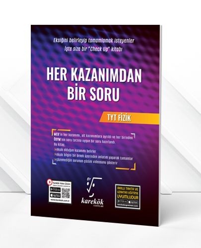 Karekök TYT Fizik Her Kazanımdan Bir Soru Karekök Yayınları