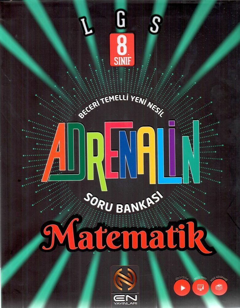 En Yayınları 8. Sınıf LGS Matematik Adrenalin Soru Bankası