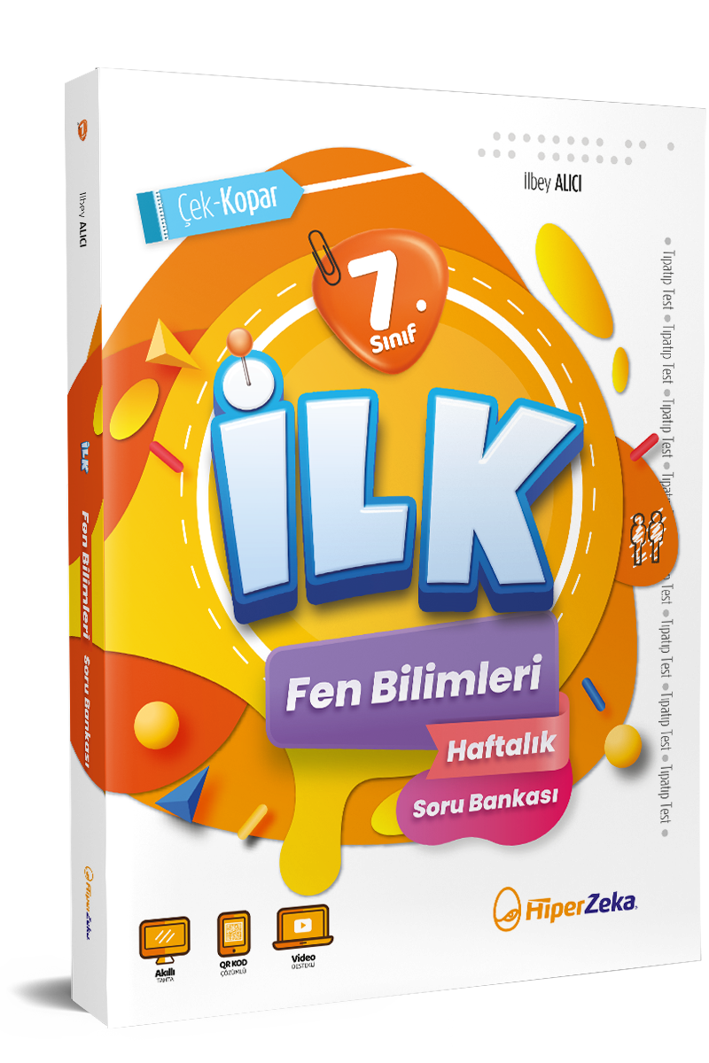 Hiper Zeka 7. Sınıf İLK Fen Bilimleri Haftalık Soru Bankası