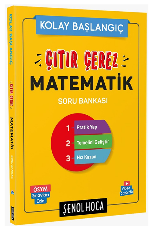 Çıtır Çerez Matematik Şenol Hoca Yayınları