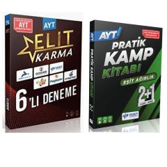 Paraf Yayınları AYT 6 lı Fasikül Deneme ve Yanıt AYT Eşit Ağırlık 2+1 Pratik Kamp Kitabı Seti