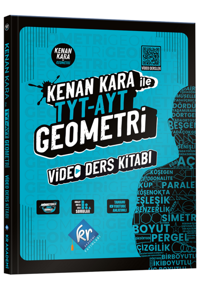 KR Akademi Kenan Kara ile TYT AYT Geometri Video Ders Kitabı