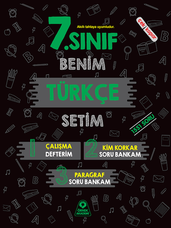 Örnek Akademi 7. Sınıf Benim Türkçe Setim