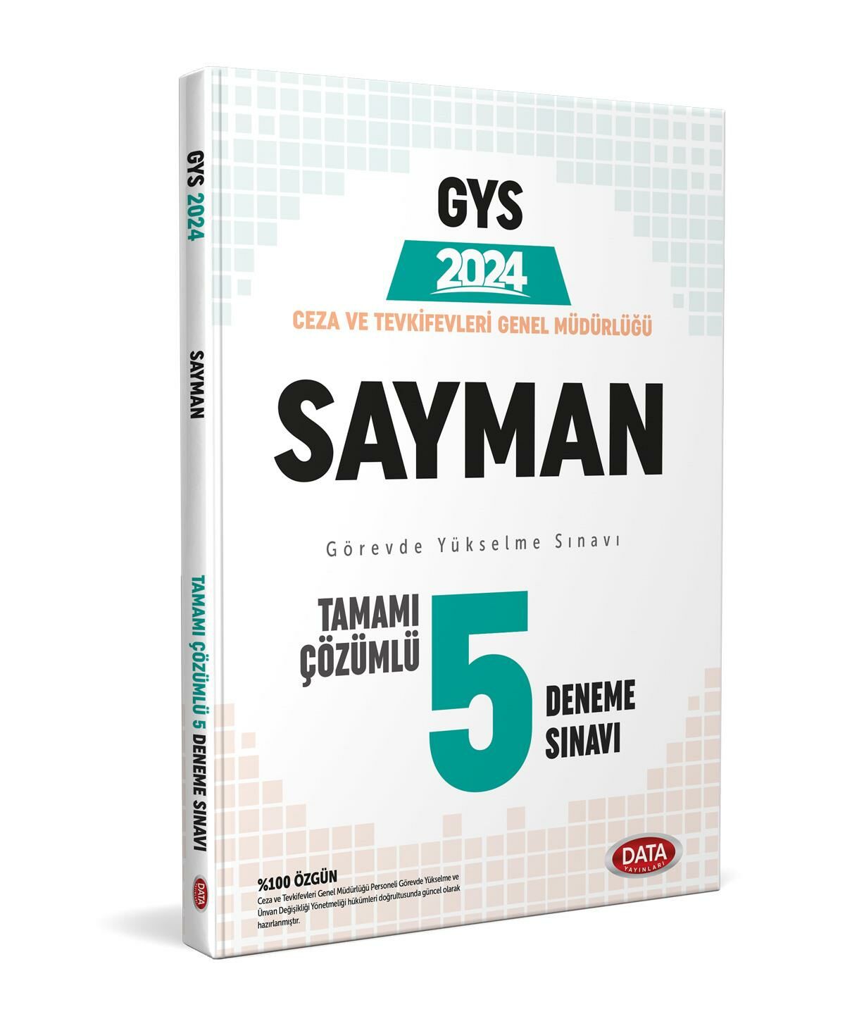 Data Yayınları Ceza ve Tevkifevleri Genel Müdürlüğü Sayman 5 Deneme Sınavı