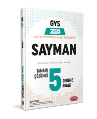 Data Yayınları Ceza ve Tevkifevleri Genel Müdürlüğü Sayman 5 Deneme Sınavı