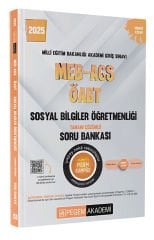 Pegem 2025 MEB AGS ÖABT Sosyal Bilgiler Tamamı Çözümlü Soru Bankası Pegem Akademi