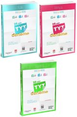 Üç Dört Beş YKS TYT Fizik+Kimya+Biyoloji FKB 90 Deneme 3 lü Set Üç Dört Beş Yayınları