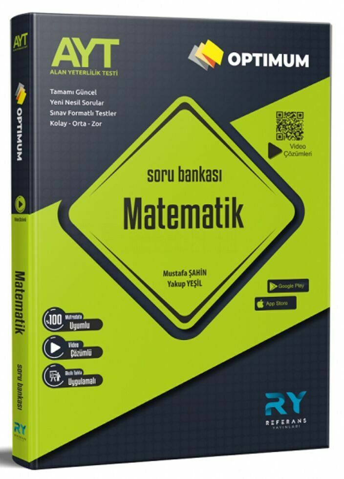 Referans Yayınları AYT Matematik Optimum Soru Bankası
