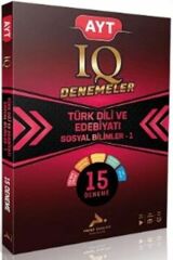 Paraf Yayınları AYT IQ Türk Dili ve Edebiyatı Sosyal Bilimler -1 15 Branş Deneme