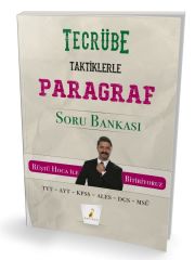 Tecrübe Taktiklerle Paragraf Soru Bankası Tüm Zamanların Tüm Sınavları İçin
