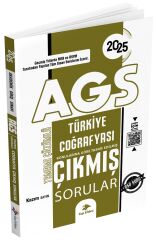 Dizgi Kitap 2025 MEB-AGS Türkiye Coğafyası Çıkmış Sorular Konularına Göre Çözümlü - Kazım Sayın