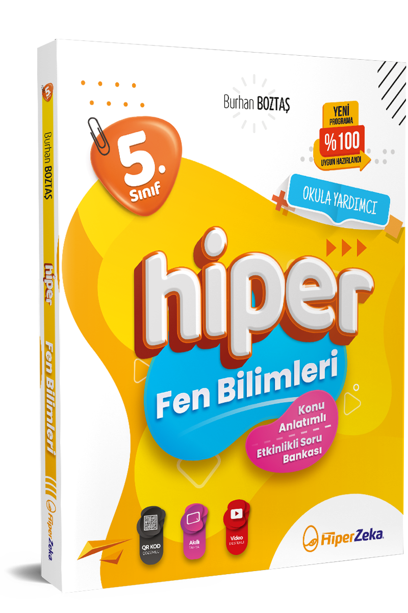 Hiper Zeka 5. Sınıf Fen Bilimleri Konu Anlatımlı & Soru Bankası