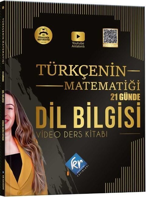 KR Akademi Gamze Hoca Türkçenin Matematiği Tüm Sınavlar İçin 21 Günde Dil Bilgisi Video Ders Kitabı