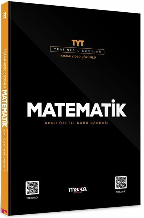 Marka 2025 YKS TYT Matematik Konu Özetli Soru Bankası Video Çözümlü Marka Yayınları