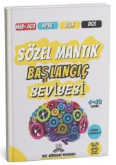Yeni Müfredat MEB-AGS KPSS ALES DGS Sözel Mantık Başlangıç Seviye 4x30 Deneme Çözümlü Yeni Müfredat Yayınları