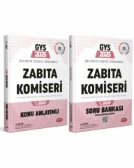 Data GYS Belediye Zabıta Personeli Zabıta Komiseri 1. Grup Konu ve Soru Seti