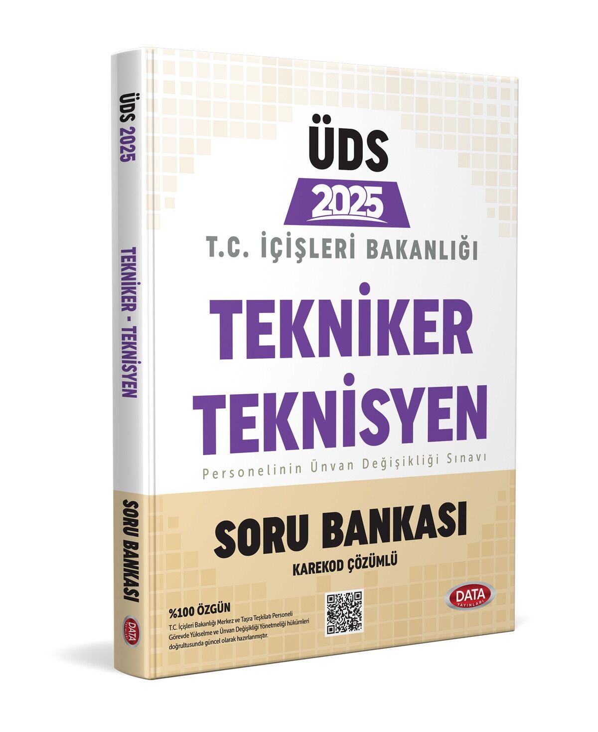 Data 2025 ÜDS İçişleri Bakanlığı Tekniker Teknisyen Soru Bankası Ünvan Değişikliği Data Yayınları