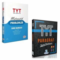 2024 Editör Yayınları TYT Matematik Problem ve Supara Yayınları TYT Paragraf Soru Bankası Seti