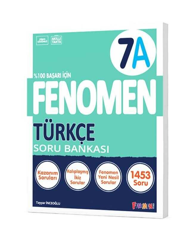 Fenomen Okul Yayınları 7. Sınıf Türkçe Fenomen A Soru Bankası