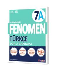 Fenomen Okul Yayınları 7. Sınıf Türkçe Fenomen A Soru Bankası