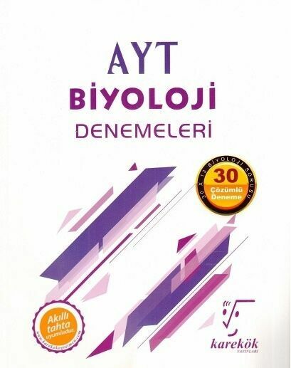 Karekök Yayınları AYT Biyoloji 30 Deneme