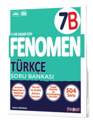 Fenomen Okul Yayınları 7. Sınıf Türkçe B Fenomen Soru Bankası
