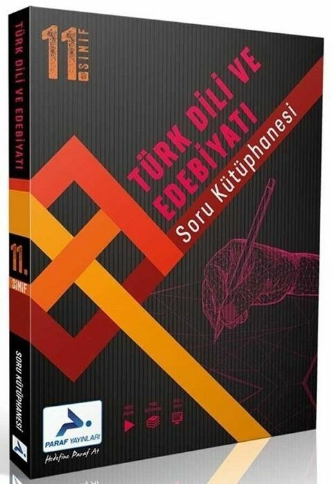 Paraf Yayınları 11. Sınıf Türk Dili ve Edebiyatı Soru Kütüphanesi Soru Bankası