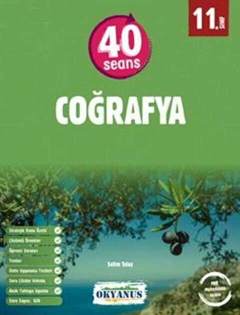 Okyanus 11. Sınıf Coğrafya 40 Seans Konu Anlatımı Okyanus Yayınları