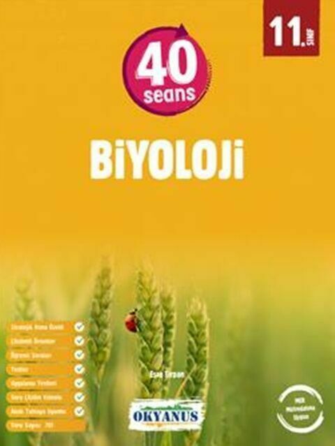 Okyanus 11. Sınıf Biyoloji 40 Seans Konu Anlatımı Okyanus Yayınları
