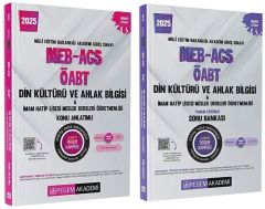 Pegem 2025 ÖABT Din Kültürü Ahlak Bilgisi Öğretmenliği Konu Anlatımlı + Soru Bankası 2 li Set Pegem