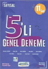Okyanus 11. Sınıf Sayısal 5 li Genel Deneme Okyanus Yayınları