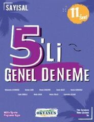 Okyanus 11. Sınıf Sayısal 5 li Genel Deneme Okyanus Yayınları
