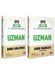 Data 2024 GYS İçişleri Bakanlığı Uzman Konu + Soru Bankası 2 li Set Görevde Yükselme Data Yayınları