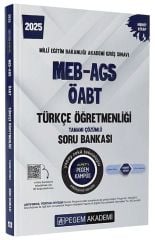 Pegem 2025 ÖABT Türkçe Öğretmenliği Soru Bankası Çözümlü Pegem Akademi Yayınları