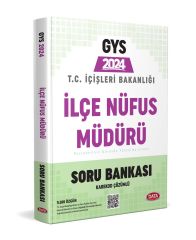Data 2024 GYS İçişleri Bakanlığı İlçe Nüfus Müdürü Soru Bankası Görevde Yükselme Data Yayınları
