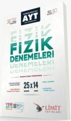 Limit Yayınları AYT Fizik 25 x 14 Denemeleri