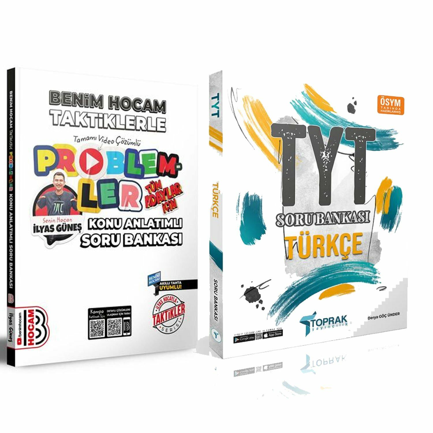Benim Hocam 2025 TYT Problemler Soru ve Toprak TYT Türkçe Soru 2 Kitap Set