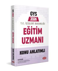 Data 2024 GYS İçişleri Bakanlığı Eğitim Uzmanı Konu Anlatımlı Görevde Yükselme Data Yayınları
