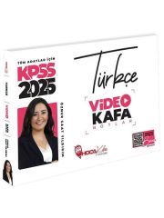 Hoca Kafası 2025 KPSS Türkçe Video Kafa Notlar - Öznur Saat Yıldırım Hoca Kafası Yayınları