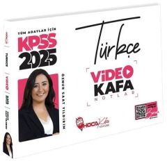 Hoca Kafası 2025 KPSS Türkçe Video Kafa Notlar - Öznur Saat Yıldırım Hoca Kafası Yayınları