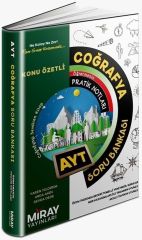 Miray Yayınları AYT Coğrafya Konu Özetli Soru Bankası