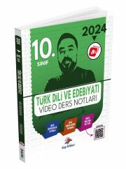 Dizgi Kitap 2024 10. Sınıf Türk Dili ve Edebiyatı Video Ders Notları