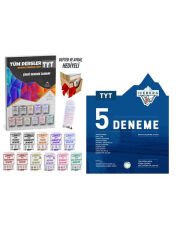 Okyanus İceberg + Ders Ortamı 2025 TYT Tüm Dersler Deneme 2 li Set